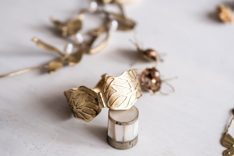 Maple Seeds Layered Bracelet