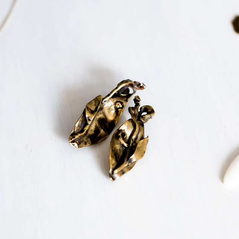 Bloom Sculptural Earrings