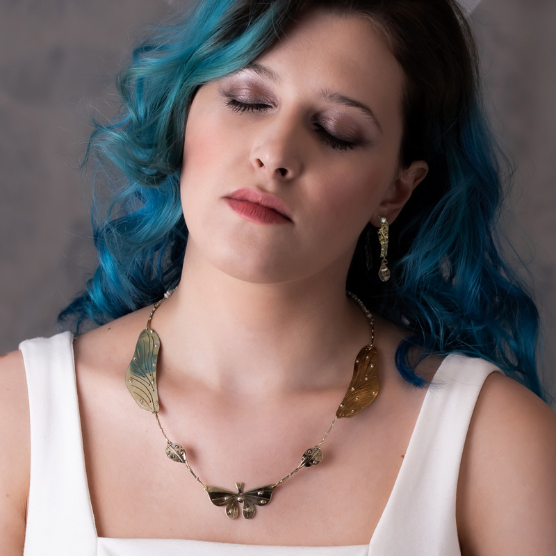 Butterfly Wings Delicate Necklace