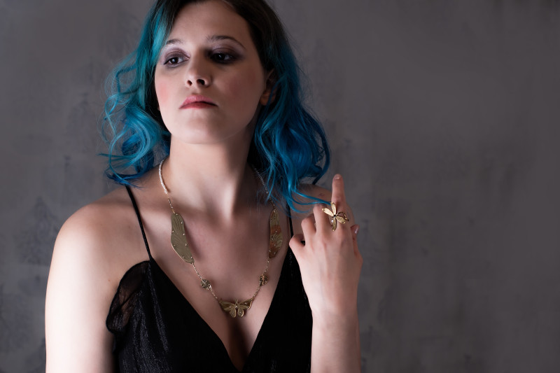 Butterfly Wings Delicate Necklace