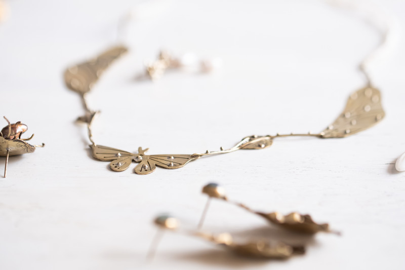 Butterfly Wings Delicate Necklace