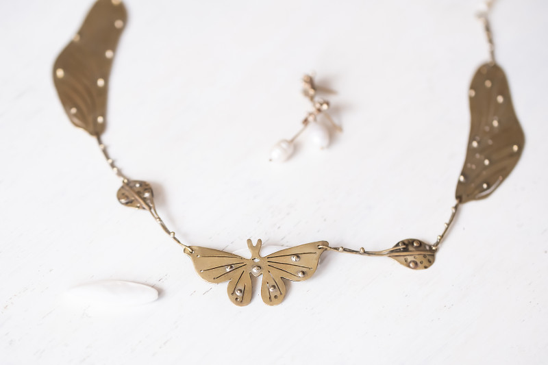 Butterfly Wings Delicate Necklace