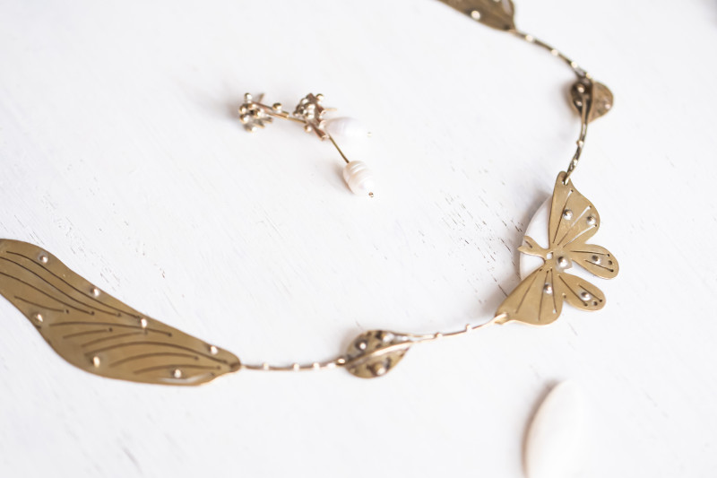 Butterfly Wings Delicate Necklace