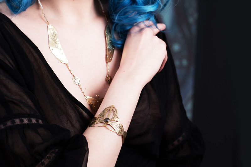 Butterfly Wings Delicate Necklace