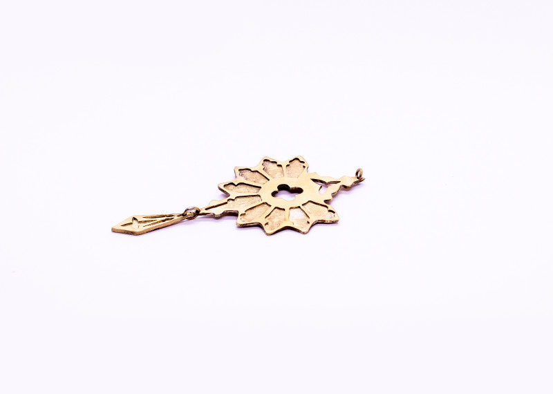 Rose Net Pendant