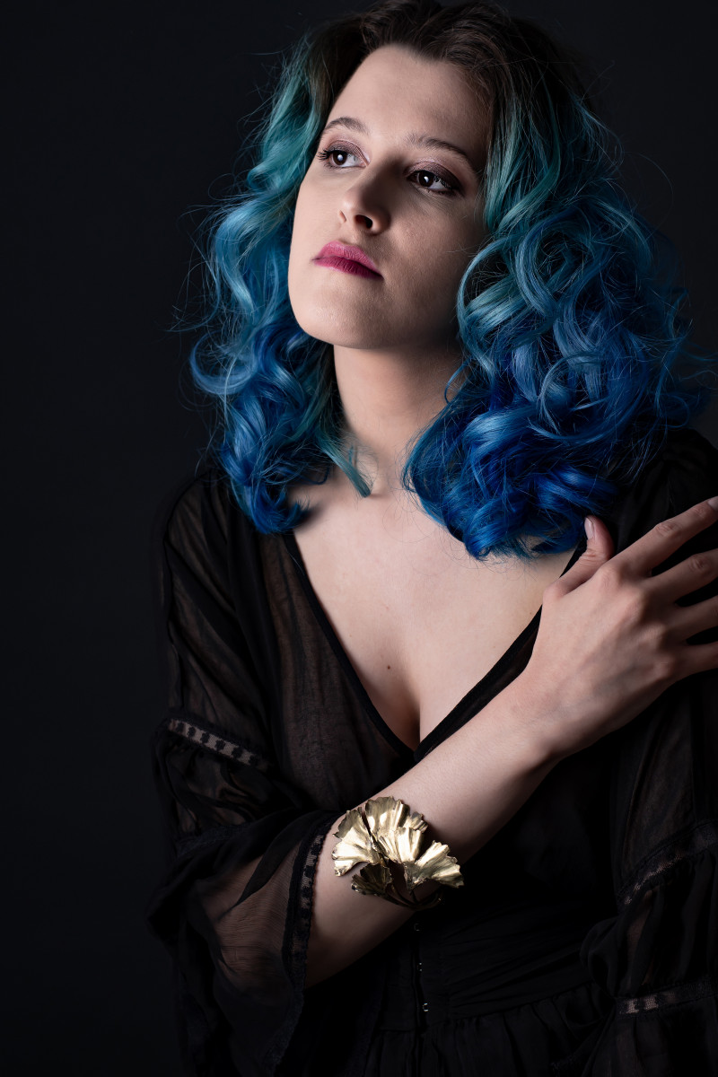 The Gingko Sculptural Bracelet