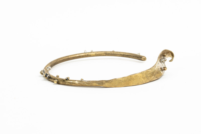 Granulated Wing Bracelet