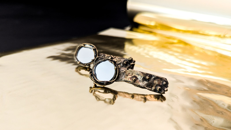 Astral Lumos Mirror Earrings