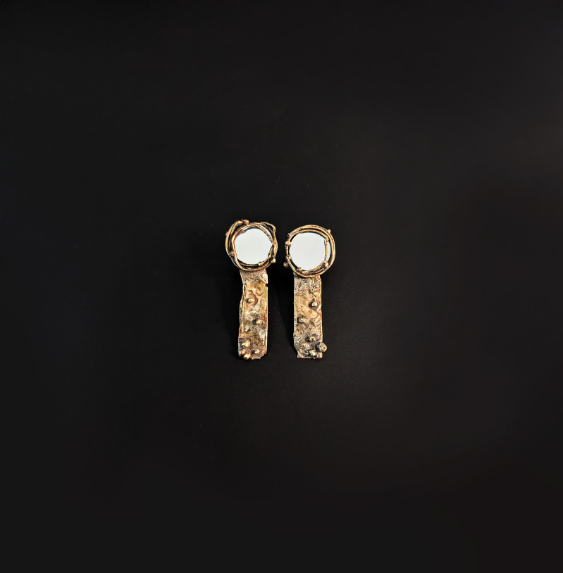 Astral Lumos Mirror Earrings