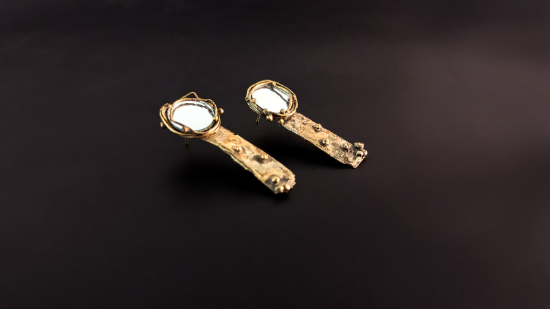 Astral Lumos Mirror Earrings