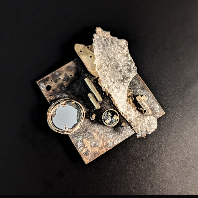 Celestial Systems Brooch