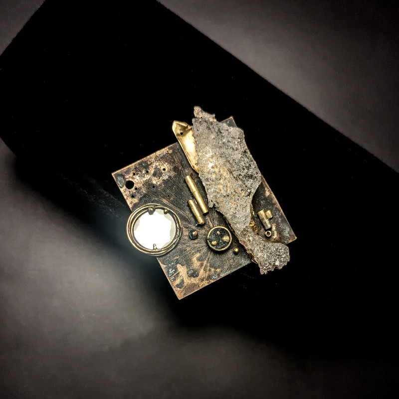 Celestial Systems Brooch